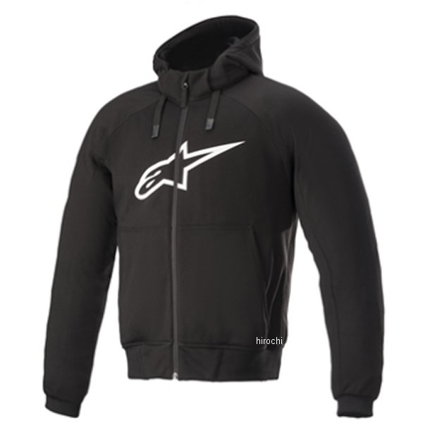 アルパインスターズ 春夏モデル ジャケット CHROME SPORT HOODIE ASIA 黒 Mサイズ 4207021 HD店