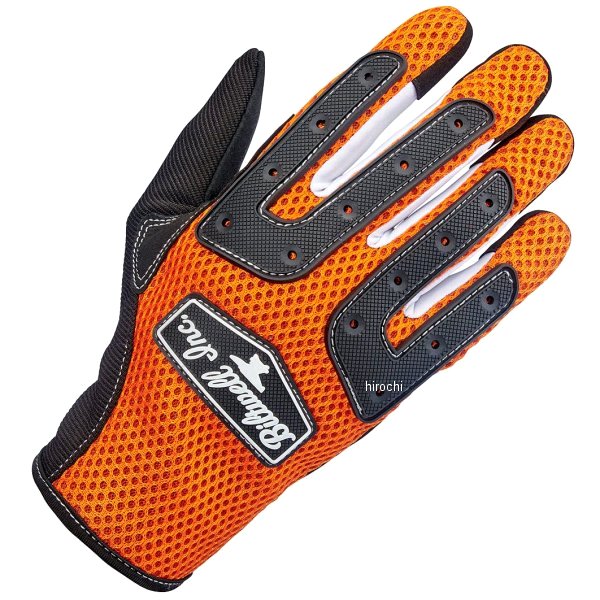 【メーカー在庫あり】 ビルトウェル Biltwell アンツァグローブ オレンジ Mサイズ 1507-0601-003 HD店