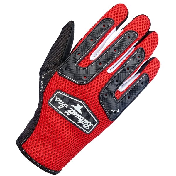 【メーカー在庫あり】 ビルトウェル Biltwell アンツァグローブ レッド XLサイズ 1507-0801-005 HD店