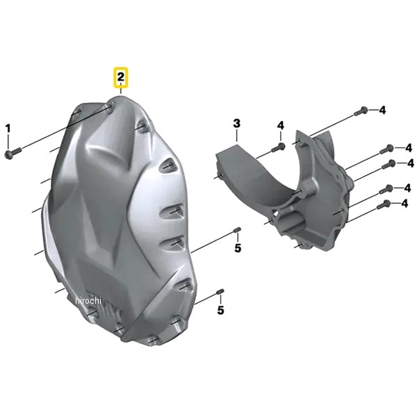 BMW純正 F カバー Aluminium-silber 艶無 11148521958 HD店 39,482円