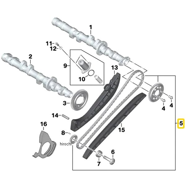 BMW純正 タイミングチェーン 11317703192 HD店
