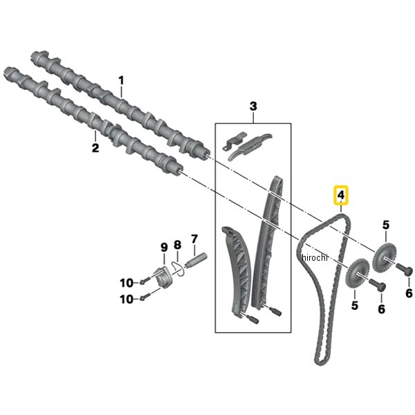 BMW純正 タイミング チェーン 11317720707 HD店