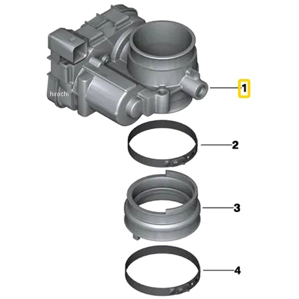 BMW純正 スロットル ハウジング 13548564959 HD店 68,547円