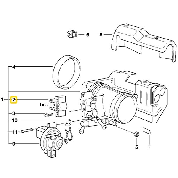 BMW純正 スロットル バルブ S/W 13631436000 HD店