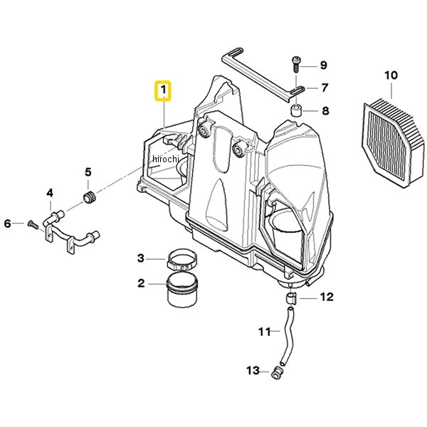 BMW純正 インテークマフラー 13717705567 HD店
