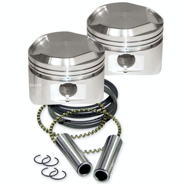 【メーカー在庫あり】 S&S エスアンドエス S&S 3-1/2インチ 鍛造ピストンキット STD SUPER STOCK 92-2046 HD店