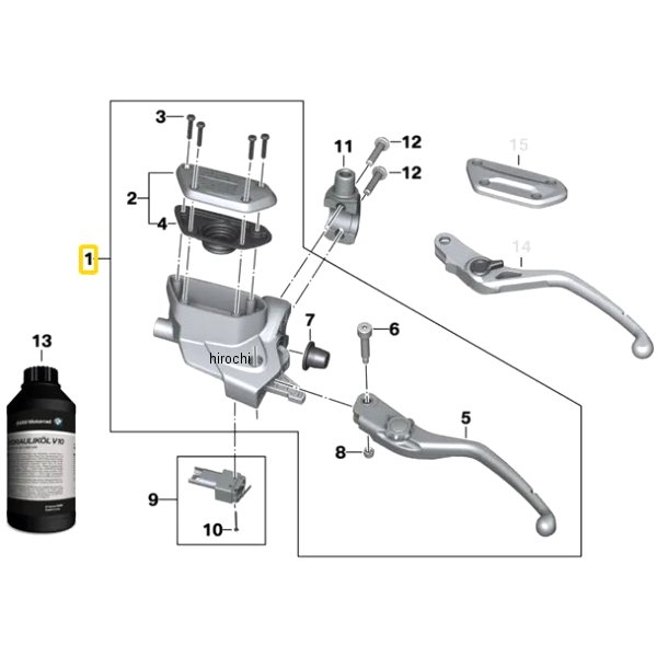 BMW純正 クラッチレバーフィッティング 32728524919 HD店