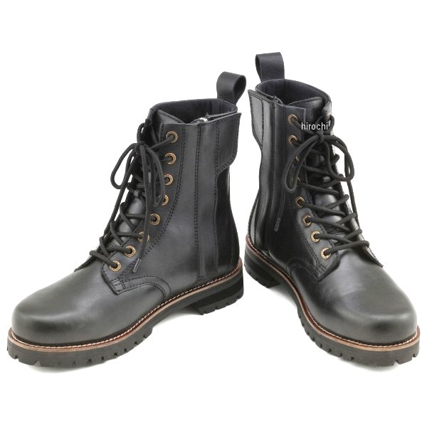 【メーカー在庫あり】 HBS-007 ヘンリービギンズ HenlyBegins ミドルブーツ 黒 23.5cm 26290 HD店｜ヒロチー商事 ハーレー 店