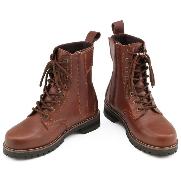 【メーカー在庫あり】 HBS-007 ヘンリービギンズ HenlyBegins ミドルブーツ ブラウン 24.0cm 26332 HD店｜ヒロチー商事 ハーレー 店 11,503円