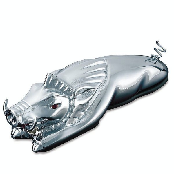 【メーカー在庫あり】 クリアキン Kuryakyn フェンダーオーナメント ワイルドボア 汎用 9022 HD店 9,800円