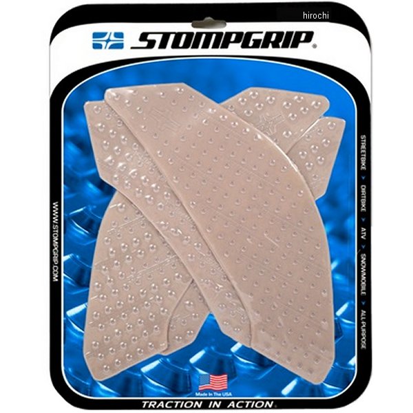 ストンプグリップ STOMPGRIP トラクションパッド タンクキット 09年-17年 FZ6R、XJ6 クリア 55-10-0008C HD店