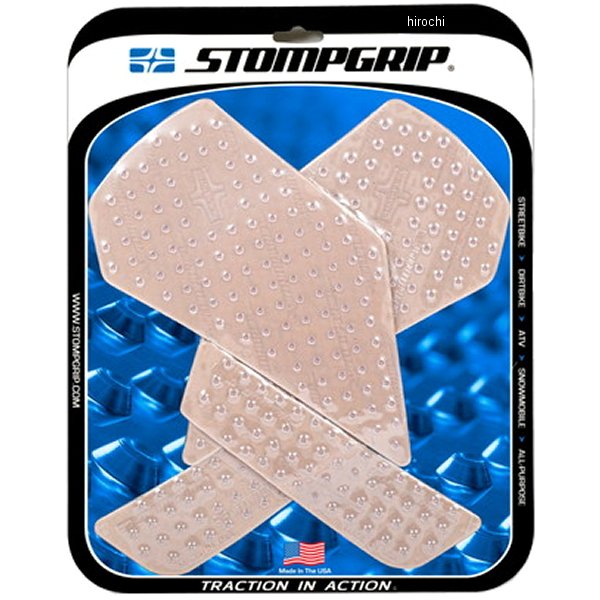 ストンプグリップ STOMPGRIP トラクションパッド タンクキット 20年-21年 F900XR クリア 55-10-0175C HD店