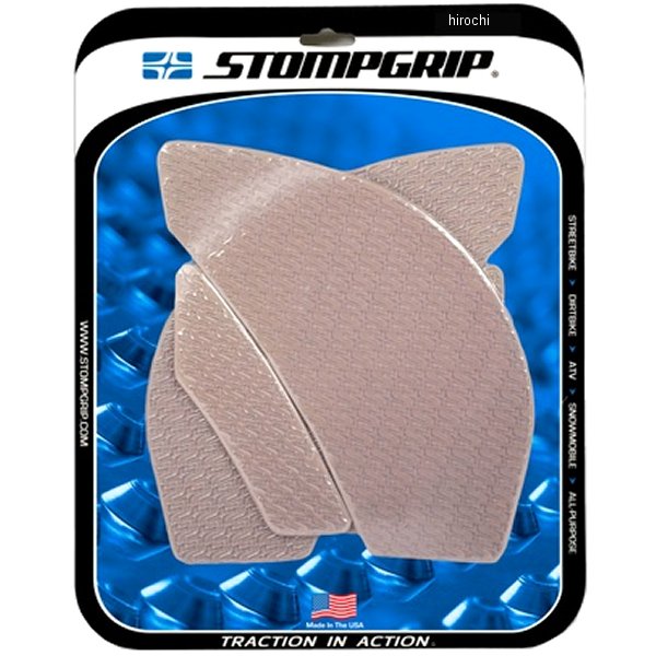 ストンプグリップ STOMPGRIP トラクションパッド タンクキット 09年-20年 ZX6R クリア 55-14-0037C HD店
