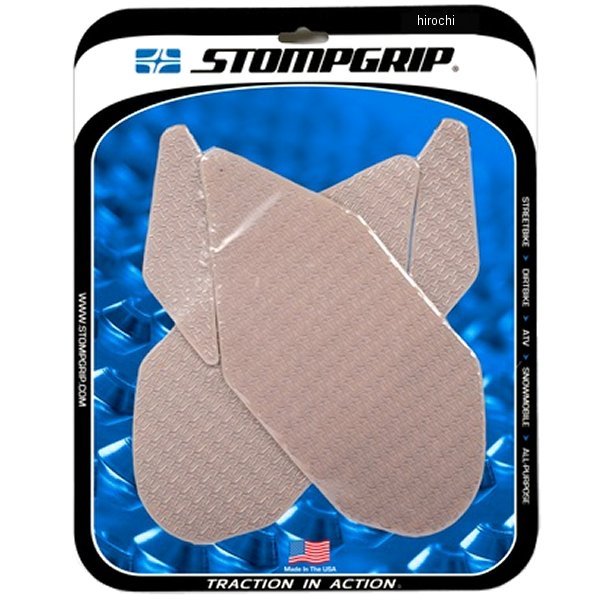 ストンプグリップ STOMPGRIP トラクションパッド タンクキット 07年-08年 GSXR1000 クリア 55-14-0053C HD店