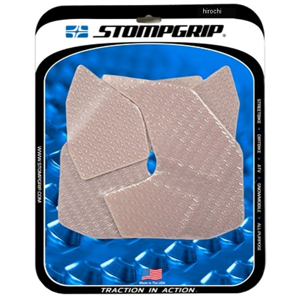ストンプグリップ STOMPGRIP トラクションパッド タンクキット 14年-20年 FZ09、MT09 クリア 55-14-0092C HD店