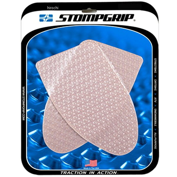 ストンプグリップ STOMPGRIP トラクションパッド タンクキット 22年 ハヤブサ クリア 55-14-0179C HD店