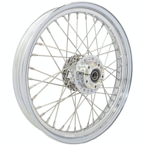 【メーカー在庫あり】 ネオファクトリー フロントホイール 19×2.50インチ 08年以降 ダイナ クローム 011216 HD店