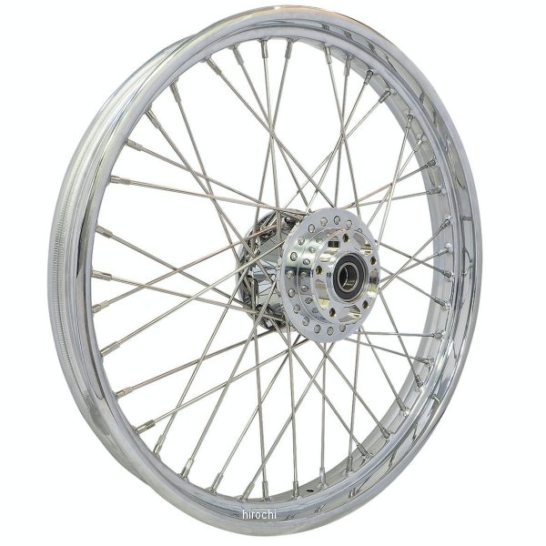 【メーカー在庫あり】 ネオファクトリー フロントホイール 21×2.15インチ 08年以降 ダイナ クローム 011219 HD店
