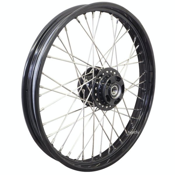 【メーカー在庫あり】 ネオファクトリー フロントホイール 18×2.15インチ 10年以降 XL1200X 黒 011244 HD店