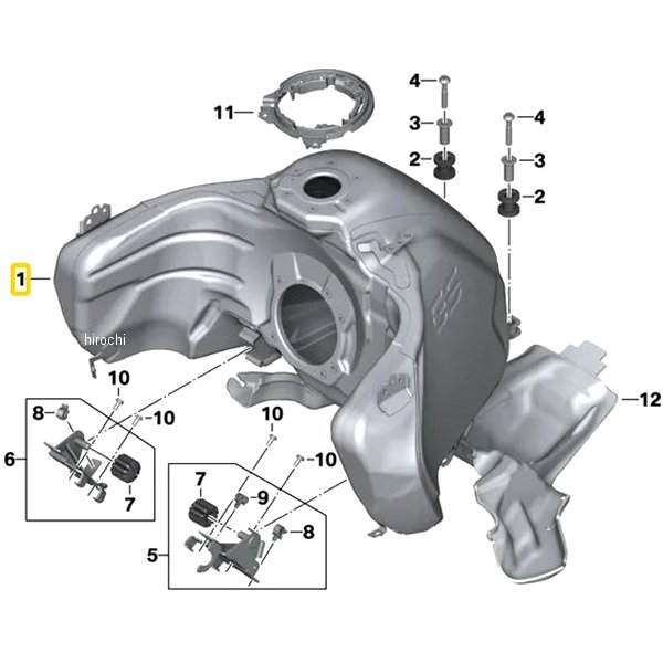 BMW純正 燃料タンク 46618405052 HD店