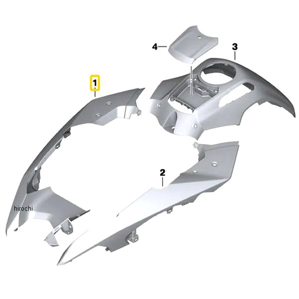 BMW純正 F ホイール カバー アッパー RH 46618561760 HD店