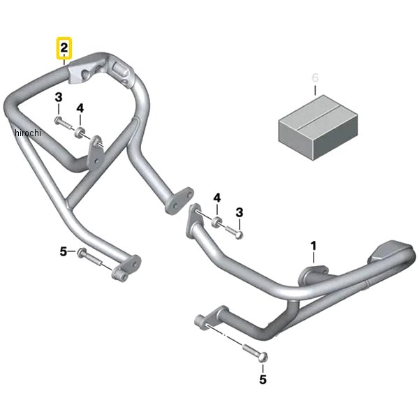 BMW純正 エンジン プロテクター ホルダー RH 46638389434 HD店