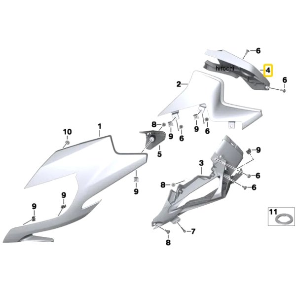 BMW純正 スピーカー カバー RH 46638529412 HD店