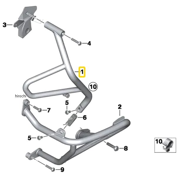 BMW純正 タンク プロテクション LH 46638538035 HD店