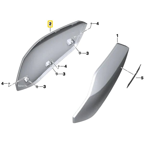 BMW純正 テール パネル RH 46638556386 HD店