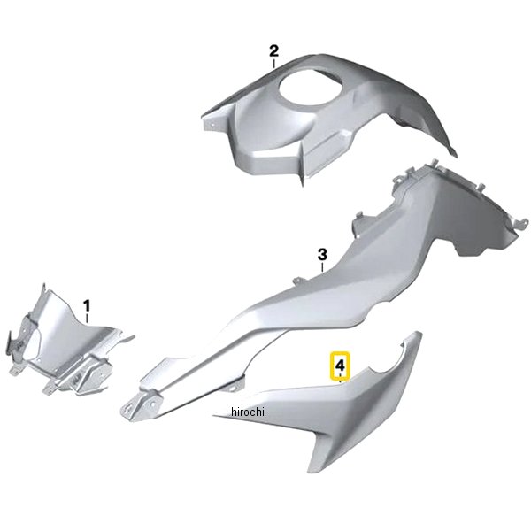 BMW純正 ラジエター カバー LH 46638566469 HD店