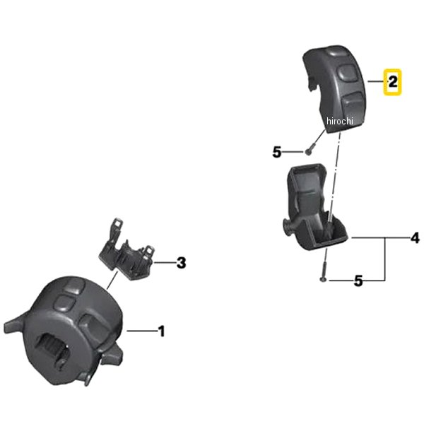 BMW純正 メーター パネル スイッチ RH 61318567710 HD店