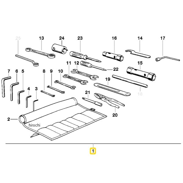 BMW純正 (SO)ツール キット 71111240890 HD店