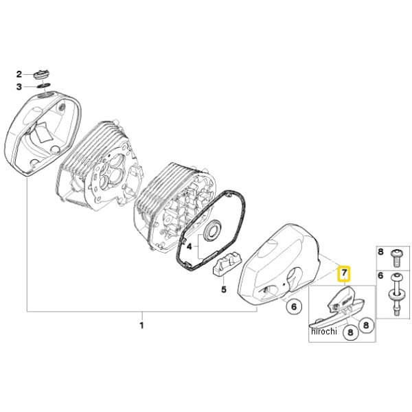 BMW純正 スライダー パッド セット 11127715497 HD店