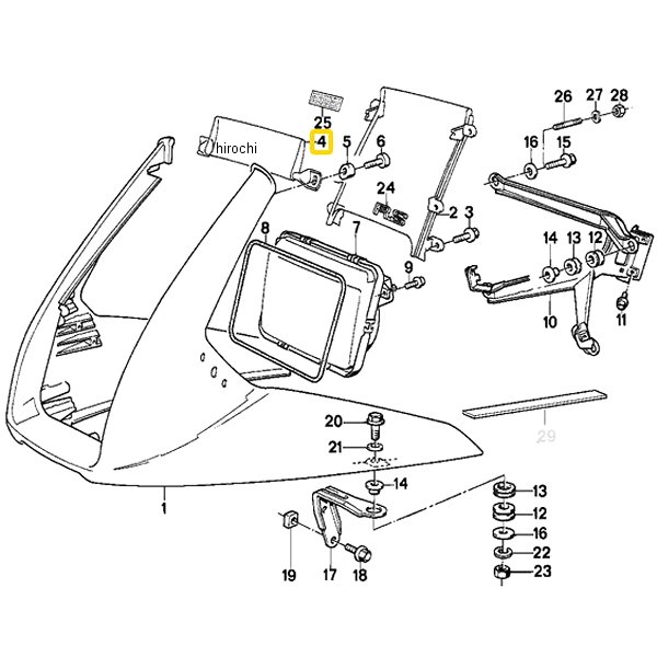 BMW純正 ウィンド リフレクター 46631451608 HD店