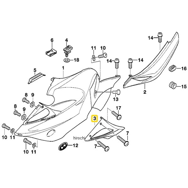 BMW純正 (SO)ハンドプロテクター R 46632328030 HD店