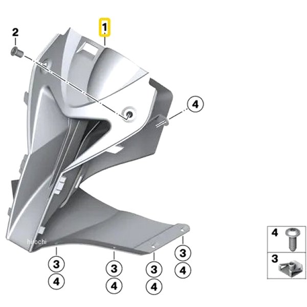 BMW純正 エアインテークダクト 46637715913 HD店