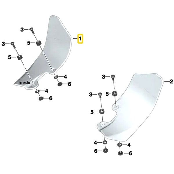 BMW純正 ウィンドリフレクター L 46637727241 HD店