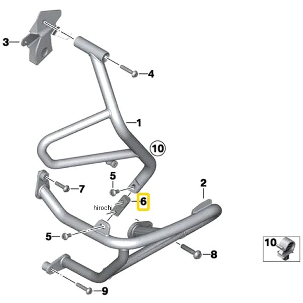 BMW純正 スペーサー RH 46638549424 HD店