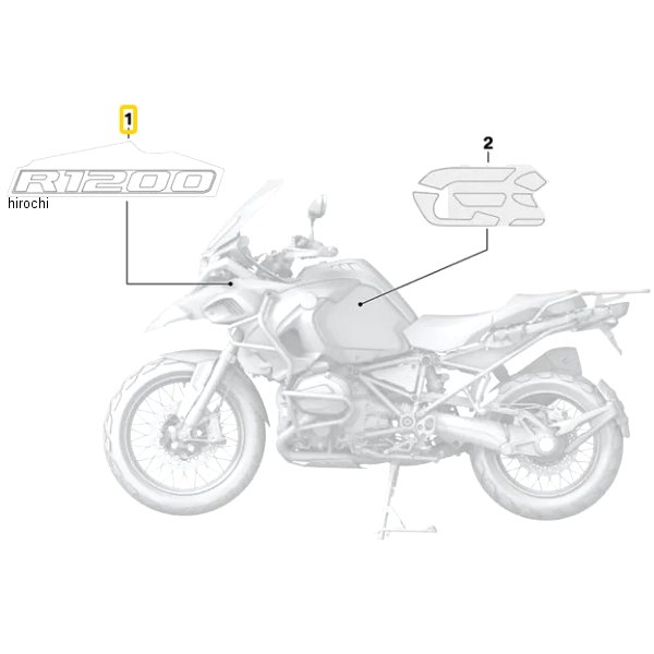 BMW純正 エンブレム LH 51148388733 HD店