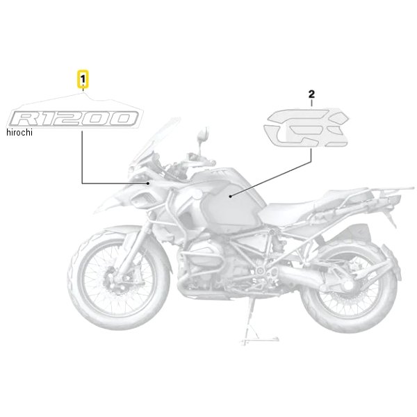 BMW純正 エンブレム RH 51148388734 HD店