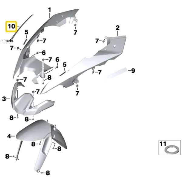 BMW純正 デカール RH 51148544498 HD店