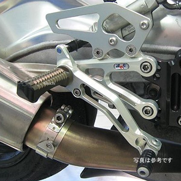 ロビーモトエンジニアリング YZF-R6(06-14) バックステップ EVO-S ブラック RME-001-Y0017N HD店