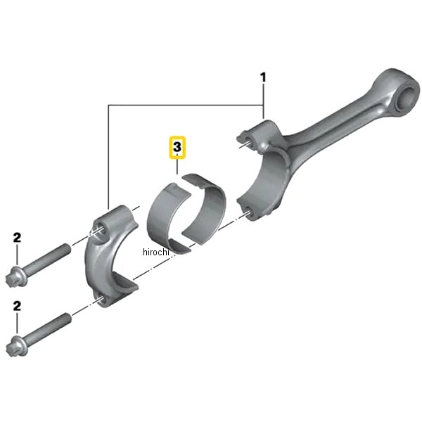 BMW純正 ベアリング シェル カバー側 rot 11247700605 HD店