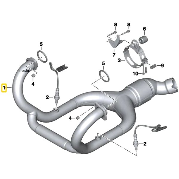 BMW純正 エキゾースト マニフォールド 18117693904 HD店
