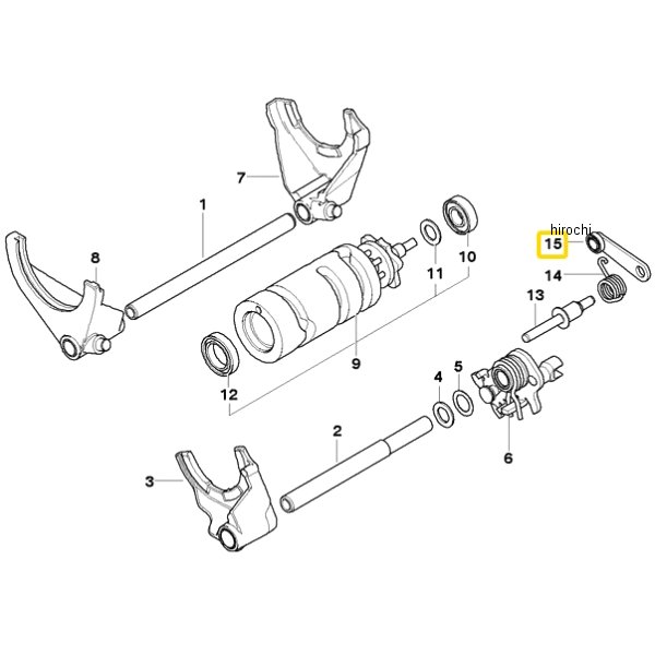BMW純正 ロック レバー 23007681322 HD店