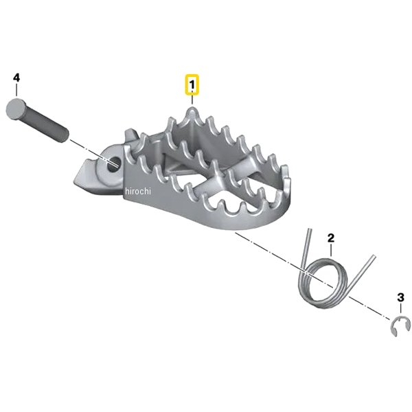 BMW純正 フット レスト RH 46717694558 HD店