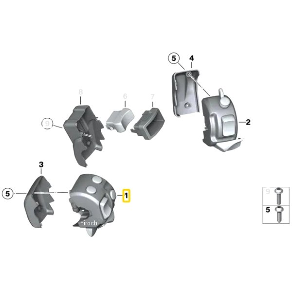 BMW純正 メーター パネル スイッチ LH 61317705213 HD店
