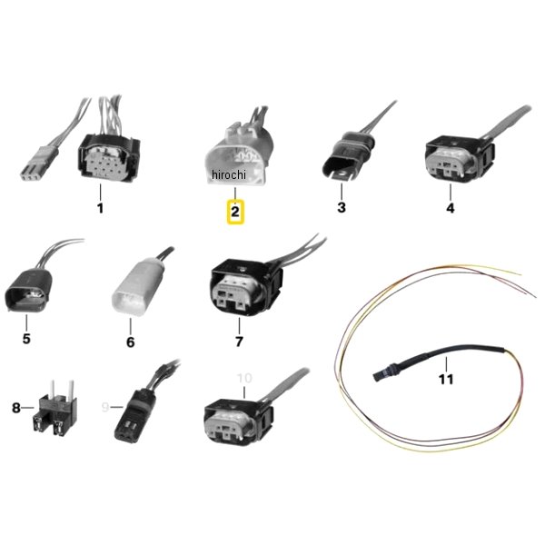 BMW純正 Repair plug, 8-pin 83300413581 HD店