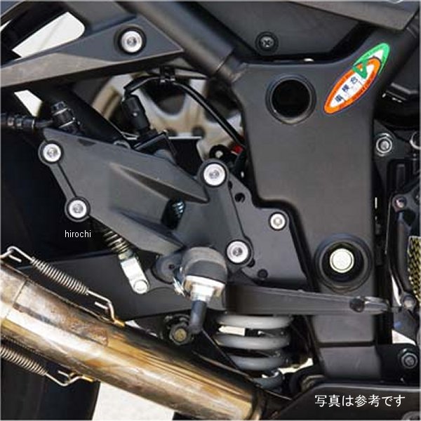ベビーフェイス BabyFace セットバックプレート 08年-16年 Ninja250R 黒 002-BK001BK HD店