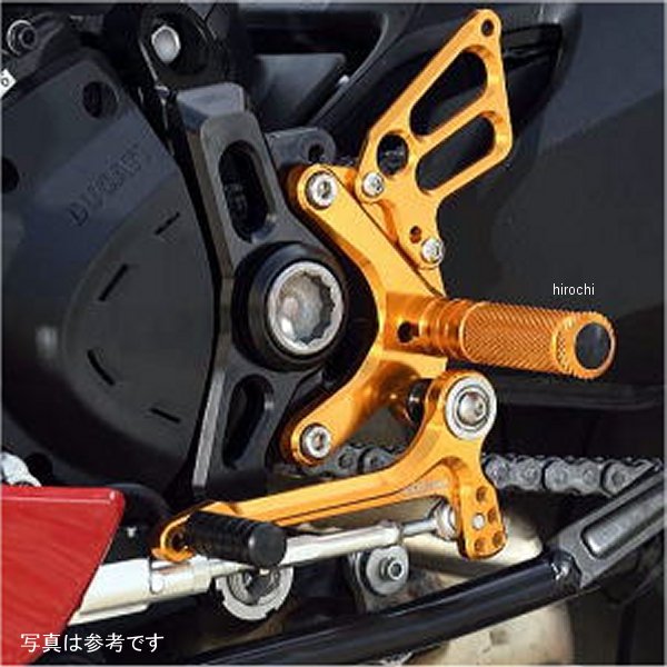 ベビーフェイス BabyFace バックステップキット 17年 ドゥカティ スーパースポーツ/S シルバー 002-D024SV HD店｜ヒロチー商事 ハーレー 店